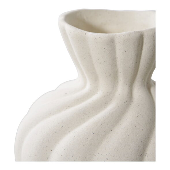 House Nordic - Vase - Vase, Keramik, weiß, 2er-Set – Bild 5