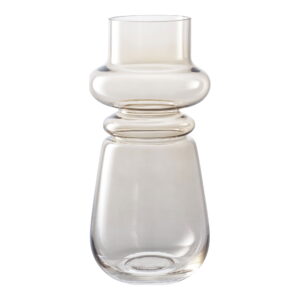 House Nordic - Vase - Vase, Glas, rauchbraun ø15x31 cm