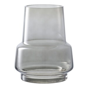 House Nordic - Vase - Vase, Glas, rauchgrau ø15x19 cm