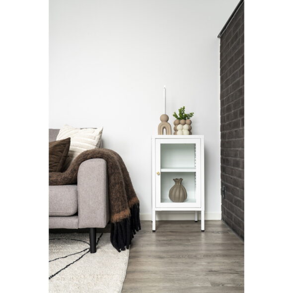 House Nordic - Blumentopf - Blumentopf, Keramik, braun, 13,5x13,5x13 cm – Bild 2