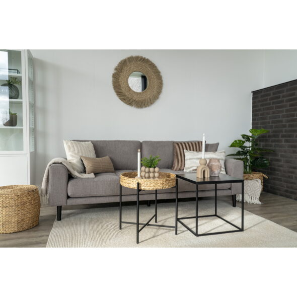 House Nordic - Blumentopf - Blumentopf, Keramik, braun, 13,5x13,5x13 cm – Bild 8