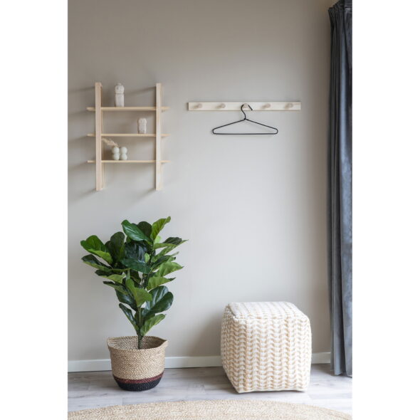 House Nordic - Abano Garderobe - Garderobenständer, Pappelholz, Natur 1,5x70x5 cm – Bild 2