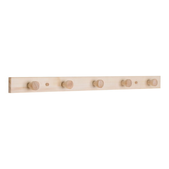 House Nordic - Abano Garderobe - Garderobenständer, Pappelholz, Natur 1,5x70x5 cm – Bild 3