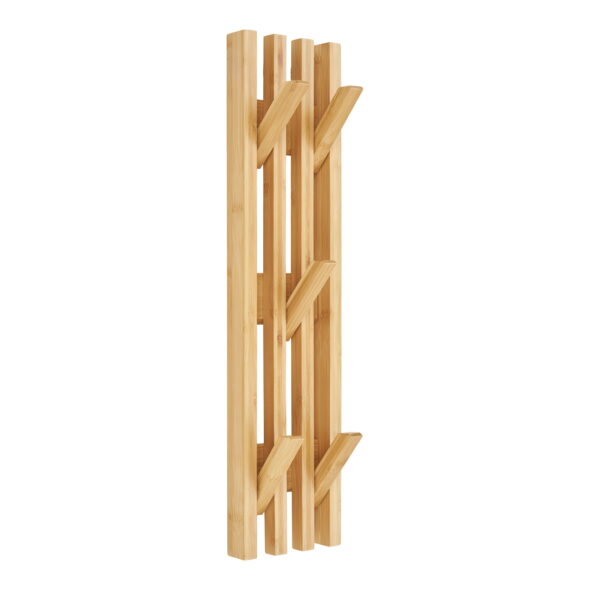 House Nordic - Ember Garderobe – Garderobe, Bambus, Natur 9,5x60 cm