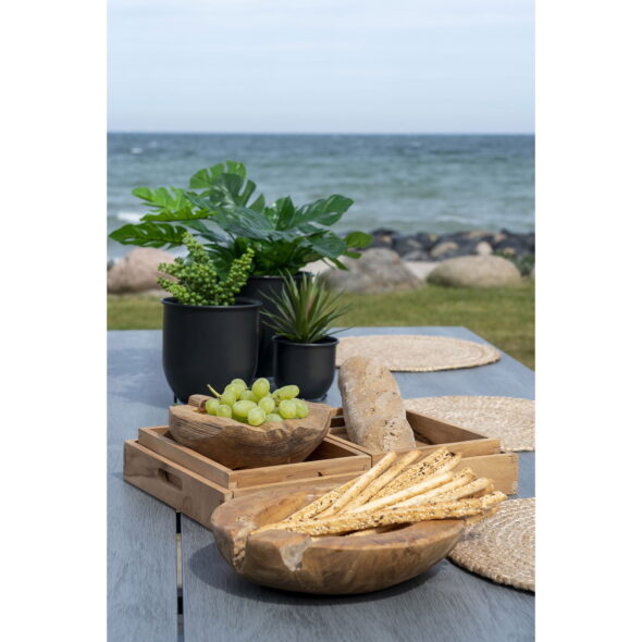 House Nordic - Rio Bowl - Schüssel, Teak, Natur ø20x8 cm – Bild 5