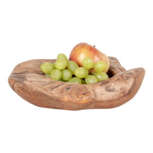 House Nordic - Rio Bowl - Schüssel, Teak, Natur ø20x8 cm