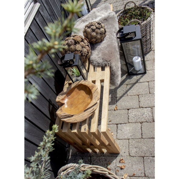 House Nordic - Rio Bowl - Schüssel, Teak, Natur ø30x10 cm – Bild 5