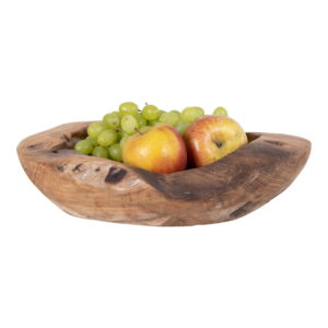 House Nordic - Rio Bowl - Schüssel, Teak, Natur ø30x10 cm