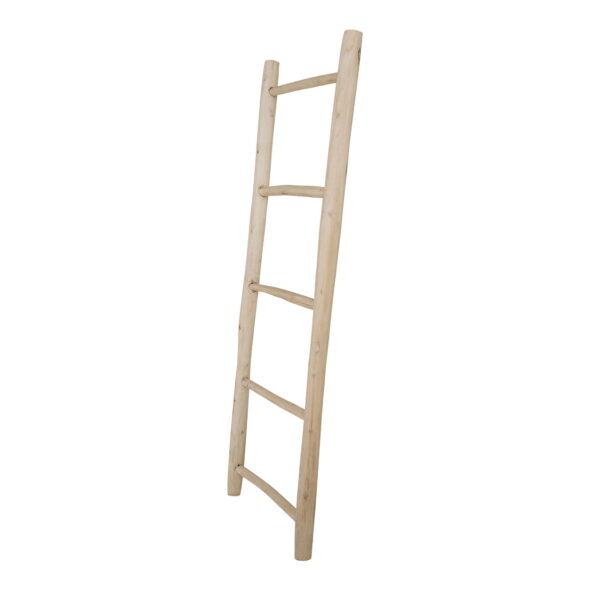 House Nordic - Dekoleiter - Dekoleiter, Teak, Natur, 50x150 cm – Bild 5