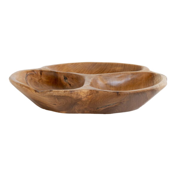 House Nordic - Nola Bowl - Schüssel, Teak, Natur ø30x5 cm – Bild 3