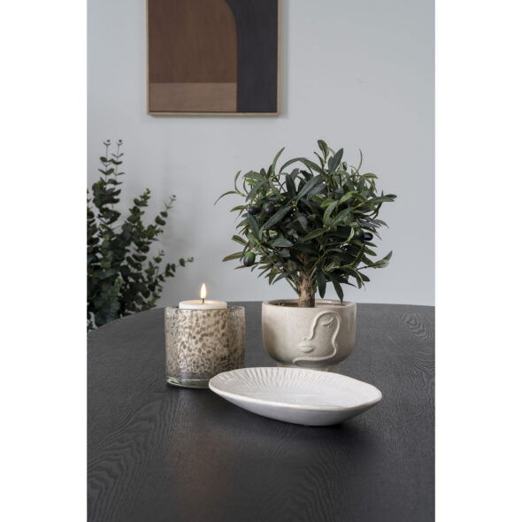 House Nordic - Tablett - Tablett, Keramik, weiß 30,5x20,3x3,8 cm – Bild 5