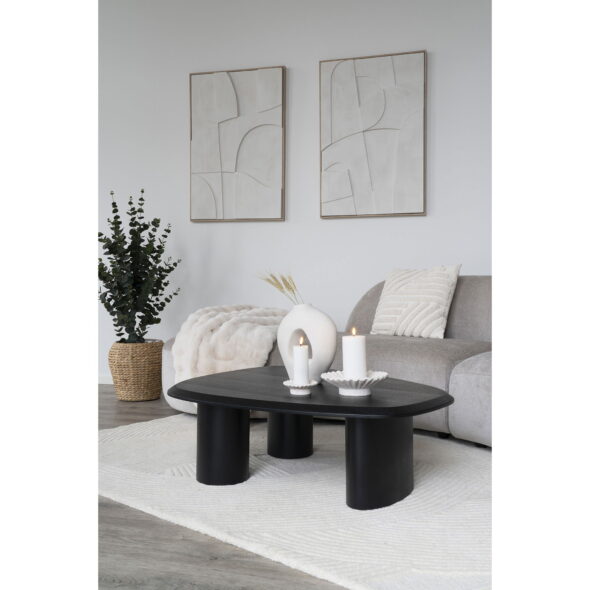 House Nordic - Kerzenhalter - Kerzenhalter, Zement, weiß, 2er-Set – Bild 2
