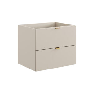 Waschbeckenunterschrank, 60 cm, 2 Schubladen