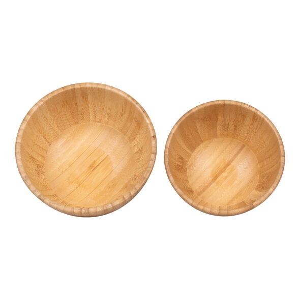 House Nordic - Chefalu Bowl - Schüssel, Bambus, natur 2er-Set – Bild 4