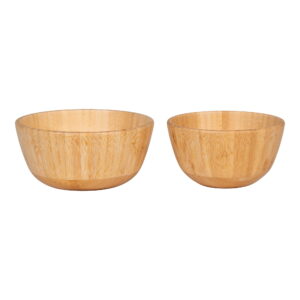 House Nordic - Chefalu Bowl - Schüssel, Bambus, natur 2er-Set