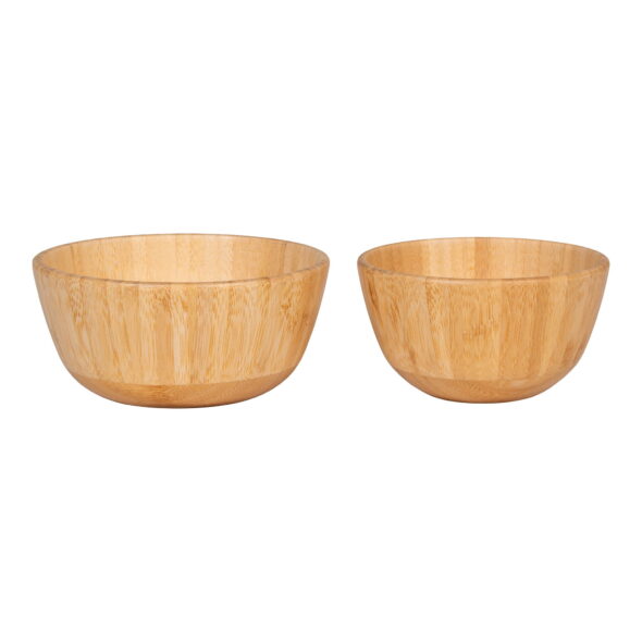 House Nordic - Chefalu Bowl - Schüssel, Bambus, natur 2er-Set