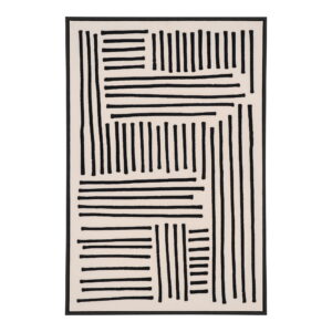 House Nordic - Lipari-Leinwanddruck – Leinwanddruck, Leinwand, schwarz/beige, Nr. 1 60 x 90 cm