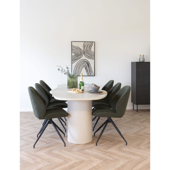 House Nordic - Lipari-Leinwanddruck – Leinwanddruck, Leinwand, schwarz/beige, Nr. 2 60 x 90 cm – Bild 5