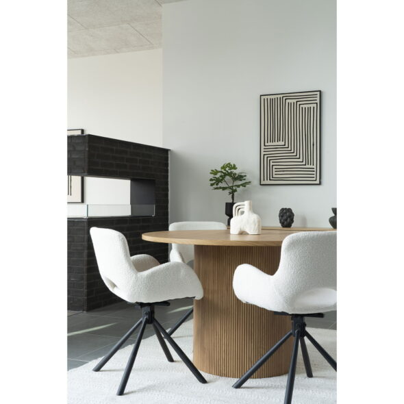 House Nordic - Lipari-Leinwanddruck – Leinwanddruck, Leinwand, schwarz/beige, Nr. 3 60 x 90 cm – Bild 3
