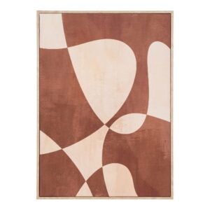 House Nordic - Kapstadt Leinwanddruck – Leinwanddruck, Leinwand, braun/beige, Nr. 1 50x70 cm
