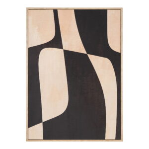 House Nordic - Kapstadt Leinwanddruck – Leinwanddruck, Leinwand, braun/beige, Nr.3 50x70 cm