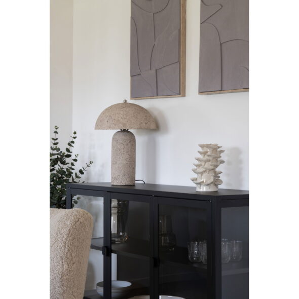 House Nordic - Madeline Relief-Wanddekoration – Relief-Wanddekoration, Grau, Sand, Nr. 1 50 x 70 cm – Bild 5