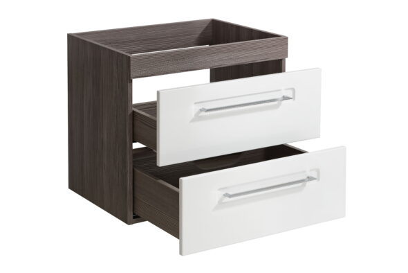 Waschbeckenunterschrank, 60 cm, 2 Schubladen – Bild 2