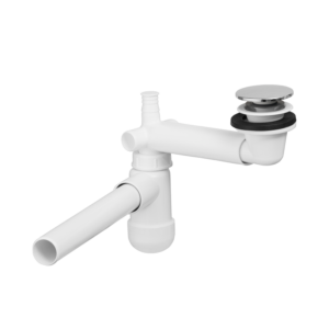 Niedriger Siphon, inklusive Click Clack