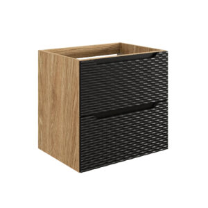 Waschbeckenunterschrank, 60 cm, 2 Schubladen