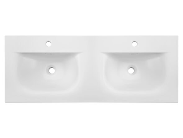 Möbelwaschtisch mit zwei Becken, 120 cm – Bild 3