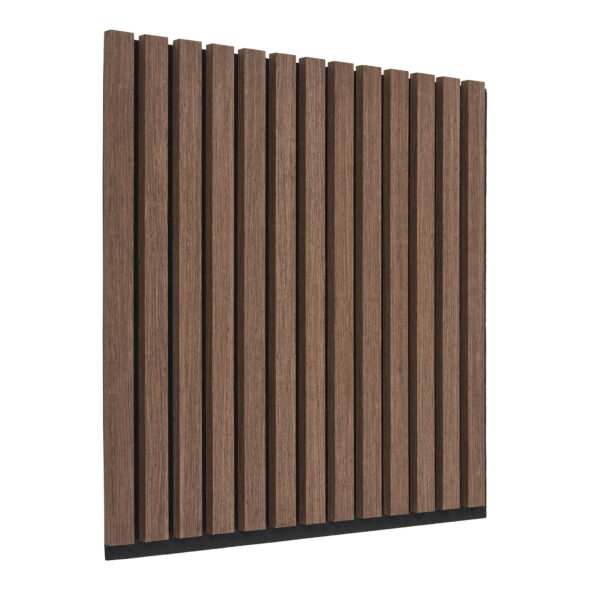 House Nordic - Akustikplatte – Akustikplatte, Holzfurnier, Walnuss, Walnussoptik 520 x 520 x 22 mm – Bild 3