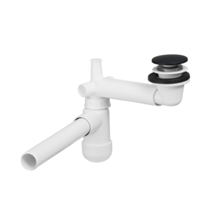Niedriger Siphon, inklusive Click Clack