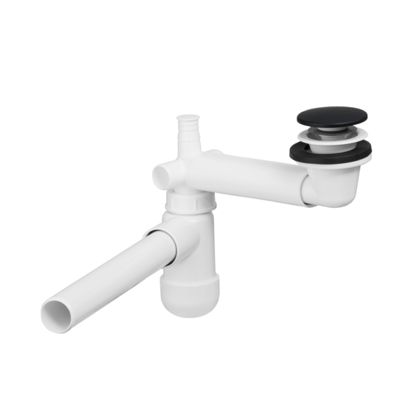 Niedriger Siphon, inklusive Click Clack