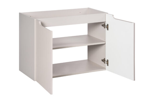Waschbeckenunterschrank 80cm, 2 Türen – Bild 3
