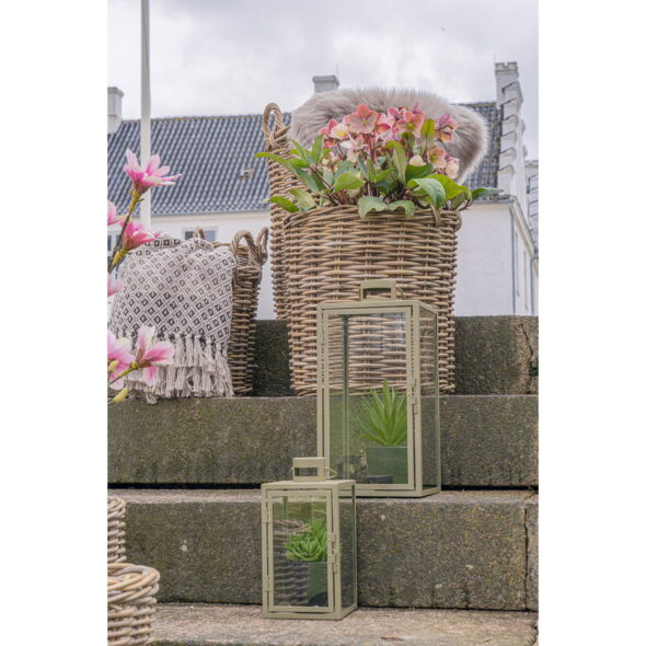 House Nordic - Korfu-Laternen – Laternen, Metall/Glas, grün, 2er-Set – Bild 7