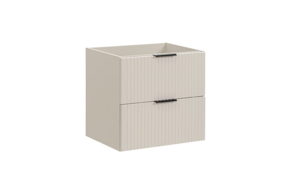 Waschbeckenunterschrank, 60 cm, 2 Schubladen