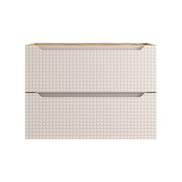 Waschbeckenunterschrank, 80 cm, 2 Schubladen – Bild 2