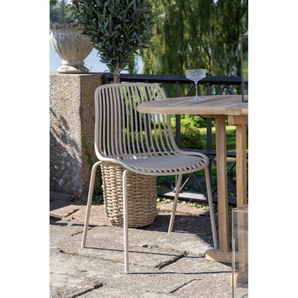 House Nordic - Branson Dining Chair – Esszimmerstuhl, Polypropylen, stapelbar, Sand – Bild 8