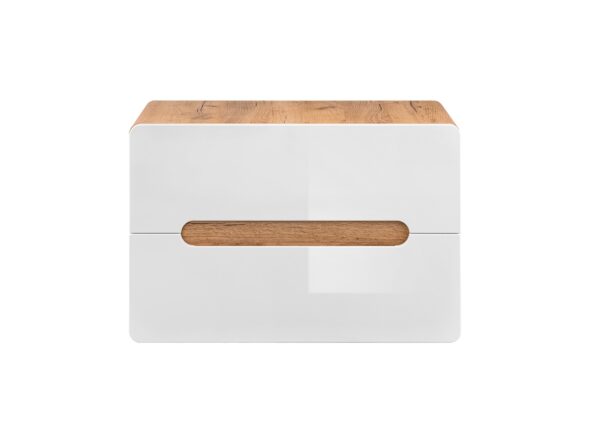 Waschbeckenunterschrank, 80 cm, 2 Schubladen – Bild 2
