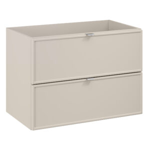 Waschbeckenunterschrank, 80 cm, 2 Schubladen