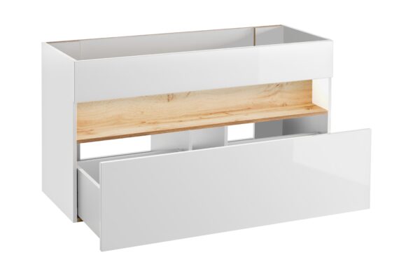 Waschbeckenunterschrank 120 cm, 1 Schublade – Bild 2