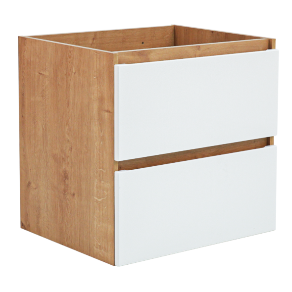 Waschbeckenunterschrank, 60 cm, 2 Schubladen