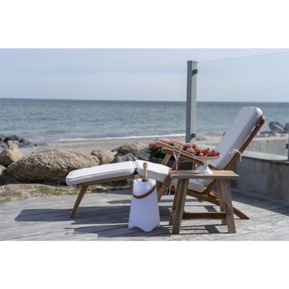 House Nordic - Arrecife Kissen für Liegestuhl – Kissen für Liegestuhl, Baumwolle, weiß – Bild 7