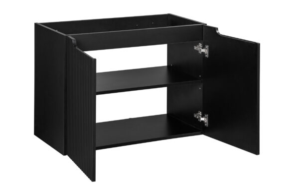 Waschbeckenunterschrank 80cm, 2 Türen – Bild 3