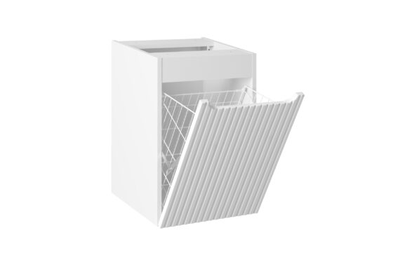 40-cm-Aufsatzschrank mit Wäschekorb – Bild 3