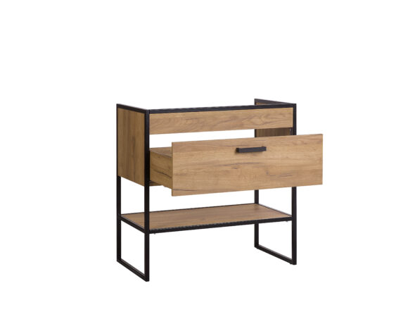 Waschbeckenunterschrank 80 cm, 1 Schublade – Bild 3