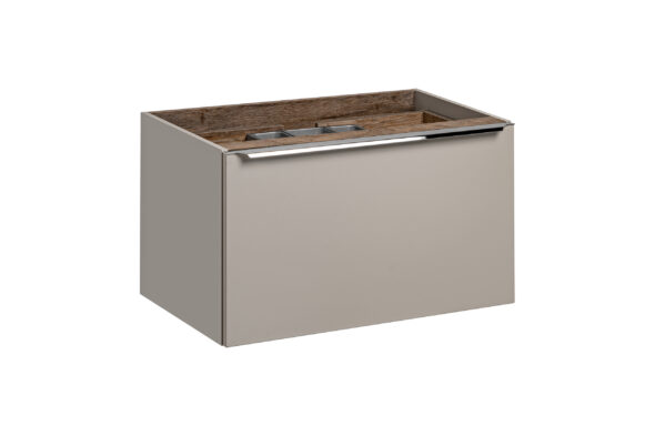 Waschbeckenunterschrank, 80 cm, 2 Schubladen