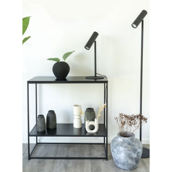 House Nordic - Velas Dekovasen – Dekovasen, Terrakotta, antik dunkelgrau, 3er-Set – Bild 5