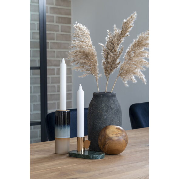 House Nordic - Velas Dekovasen – Dekovasen, Terrakotta, antik dunkelgrau, 3er-Set – Bild 6