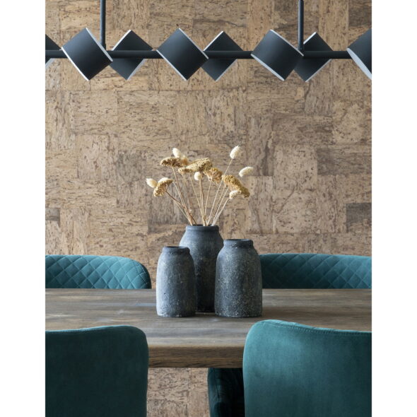 House Nordic - Velas Dekovasen – Dekovasen, Terrakotta, antik dunkelgrau, 3er-Set – Bild 9